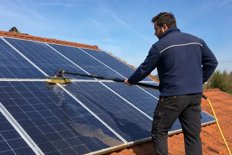 Nettoyage et entretien de panneaux solaires à Ensuès-la-Redonne